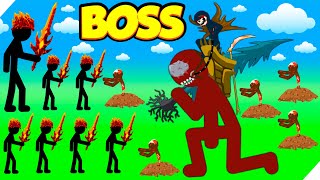 картинка: ЗОМБИ БОСС (Boss :The Kai Rider) ИДЕТ ЗА НАМИ! - Stick war legacy