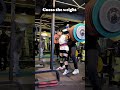 Guess the weight? #squat #squats #legday #motivation #strengthandgrowth