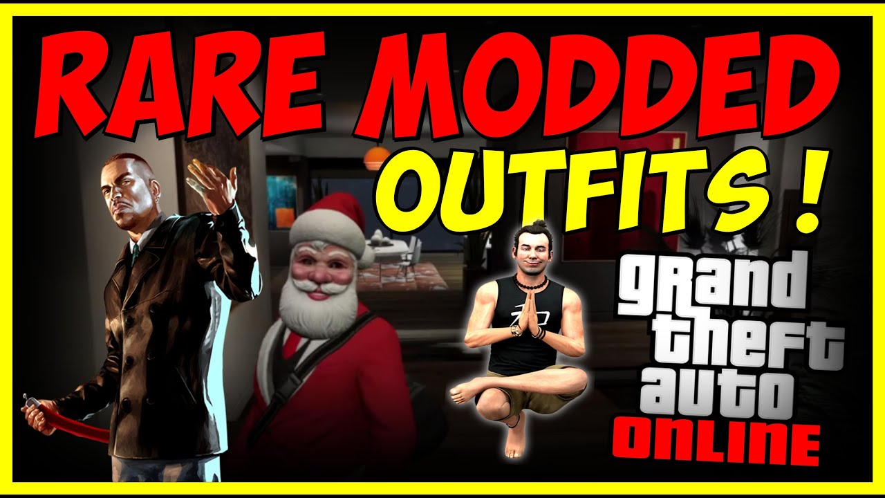 GTA 5 ONLINE NEW RARE MODDED OUTFITS PS4 ! (NEXT GEN) YouTube