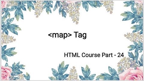 HTML Course Part - 24 in telugu | map Tag | HTML Tutorial | Surya Sunrises