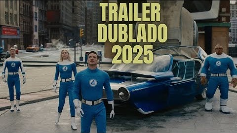 Quarteto Fantástico: Primeiros Passos | Teaser Trailer Dublado (2025) – Marvel Studios