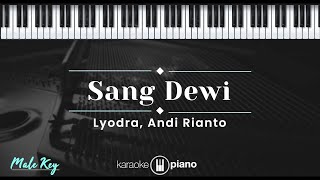 Sang Dewi - Lyodra, Andi Rianto (KARAOKE PIANO - MALE KEY)