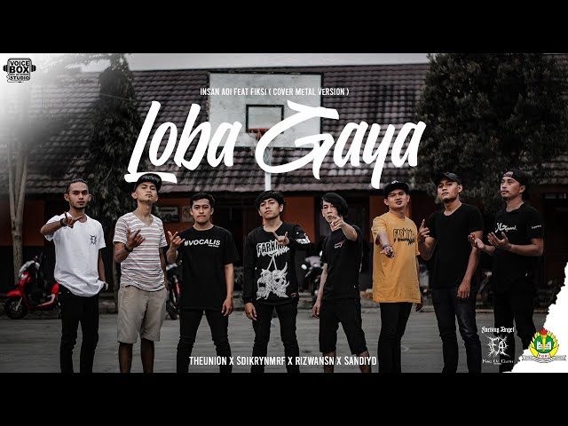 AOI x FIKSI - LOBA GAYA [METAL COVER BY VOICEBOX] class=