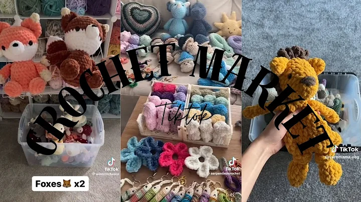 Crochet TikTok Compilation #23 || crochet market