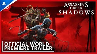 Assassin's Creed Shadows: العرض الرسمي الأول في العالم | PS5 العاب