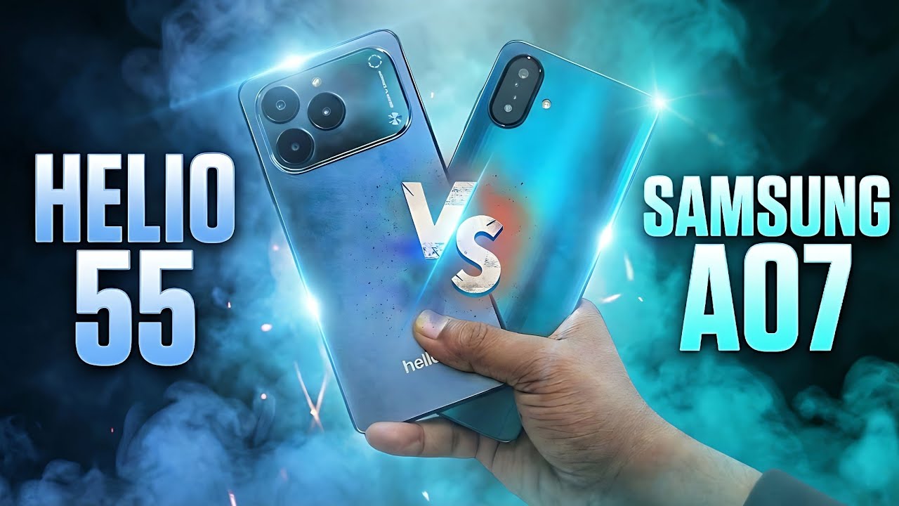 Samsung Galaxy a07 vs Helio 55 Full Compare - Mobile Bari