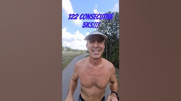 Run 122 of 365 Consecutive 5Ks!! #running #5K #exercise #barefoot