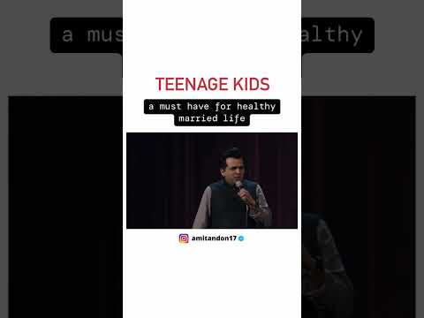 Teenage Kids | Amit Tandon Comedy Short #standupcomedy #comedy #indianstandup #comedygenre #funny