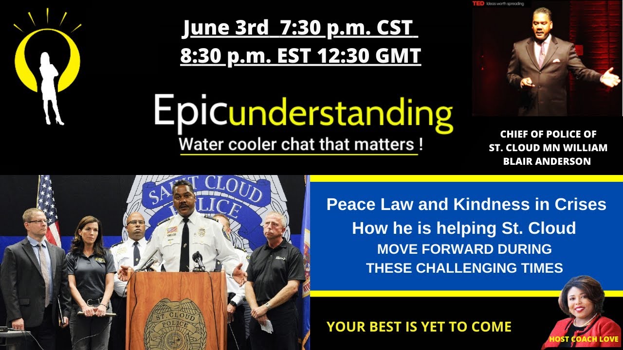 Chief William Blair Anderson with Coach Erika Love