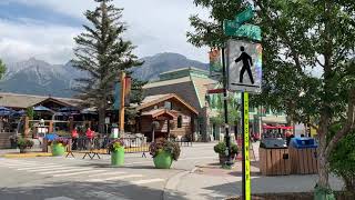Canmore Alberta Canada ( Summer 2022) A drive around the town
