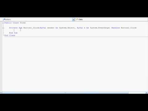 Coding A Simple Login System For Visual Basic 2008