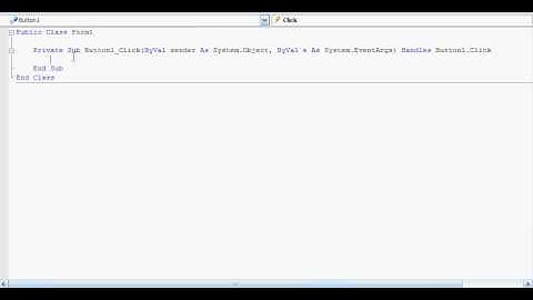 Coding A Simple Login System For Visual Basic 2008