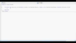Coding A Simple Login System For Visual Basic 2008
