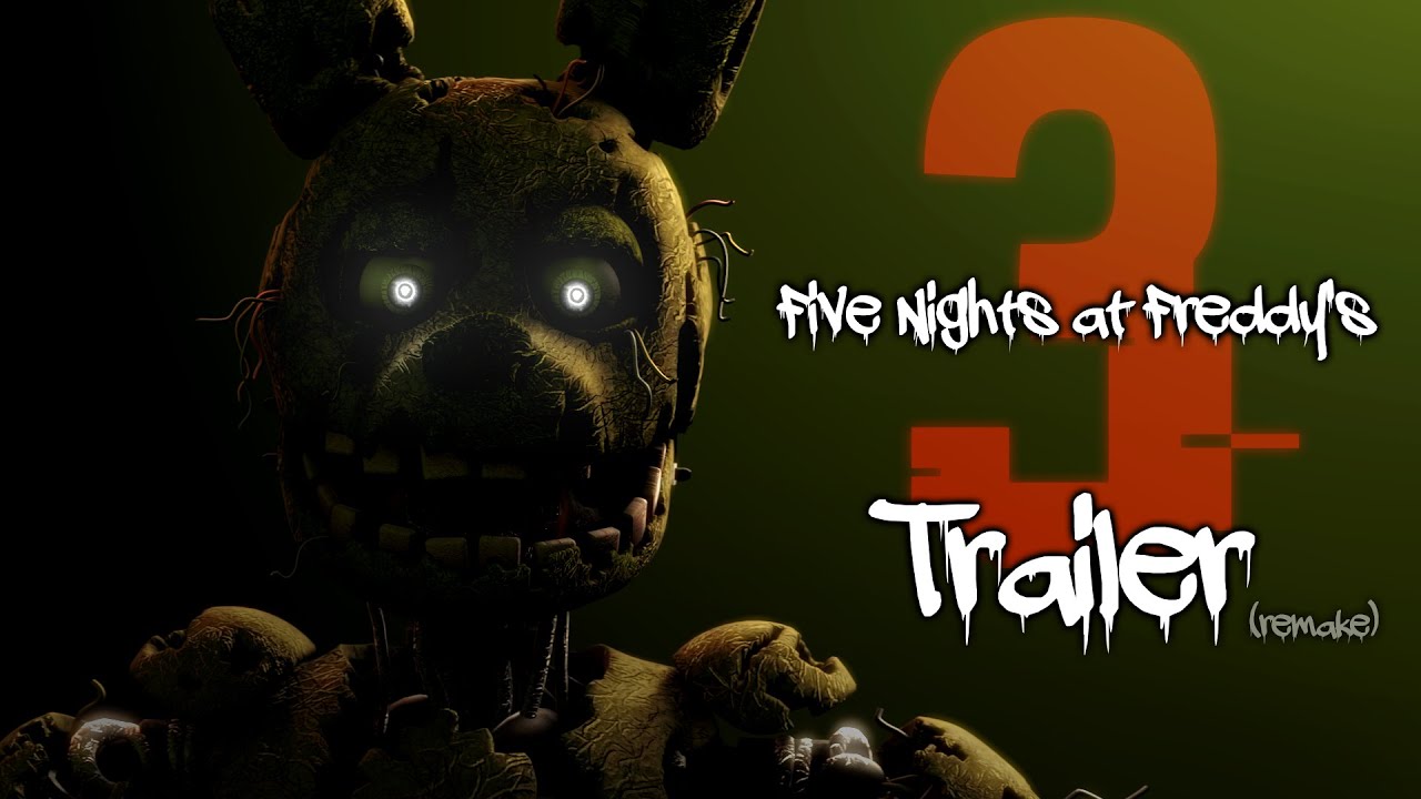 Five Nights at Freddy's 4 Trailer Remake 