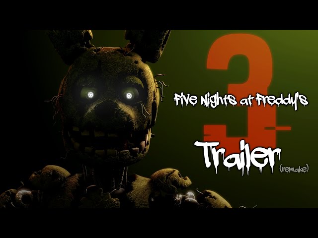 Five Nights at Freddy's 3 teaser image announces FNAF 3