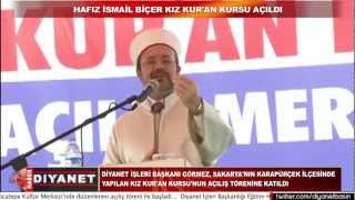 Hafız İsmail Biçer Kız Kuran Kursu Açıldı Resimi