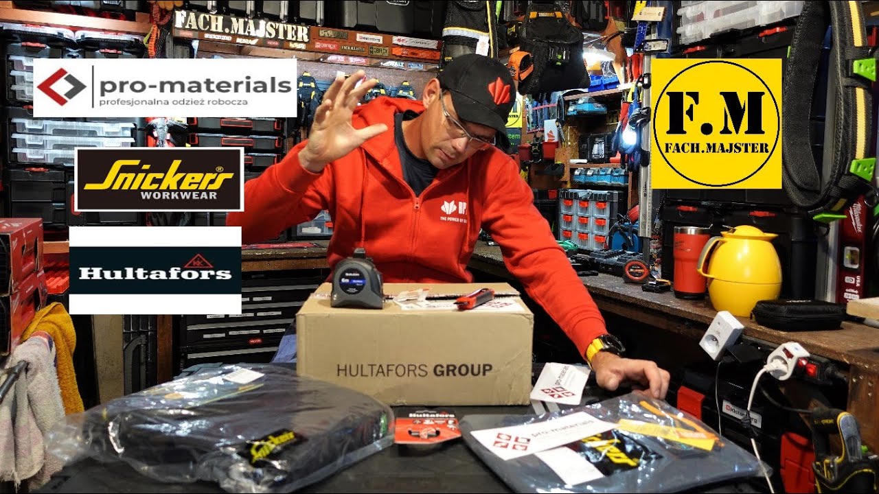 Nowości Nowości 👌 - otwieramy paczkę (Hultafors, Snickers)