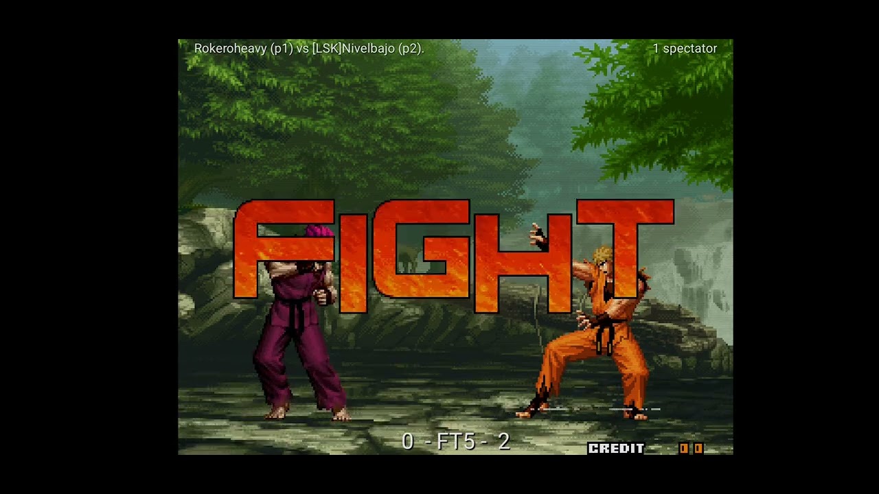 LSK Nivelbajo vs Rokeroheavy Android ggpo SVC chaos 