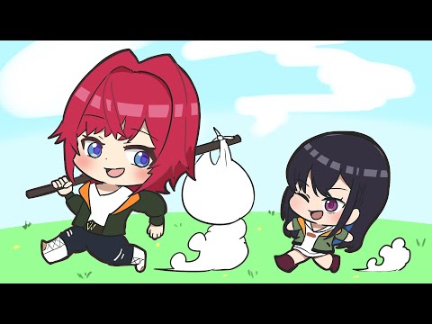 アンジュに対して特別感がほしい一ノ瀬うるは【にじさんじ/ぶいすぽ/うるあん/アンジュ・カトリーナ/一ノ瀬うるは/手描き切り抜き】