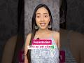 Foundation कैसे लगाए✅✨ #foundation #foundationtutorial #foundationapplication #makeup #makeuptips