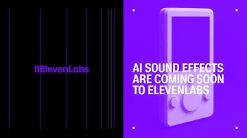 Sound Effects are Coming Soon to ElevenLabs