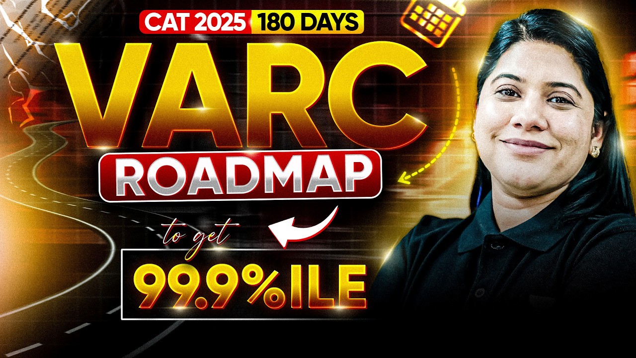 The Only 180 days Plan You Need for VARC | CAT 2025 - YouTube