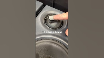 Fix Dented Speaker Cones!