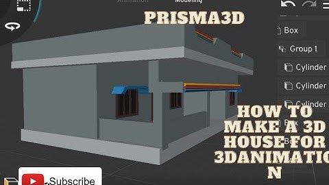 (prisma3d ) L-shape house making tutoriya//in prisma3d//prisma 3d me aap ghar kaise bna sakte hai