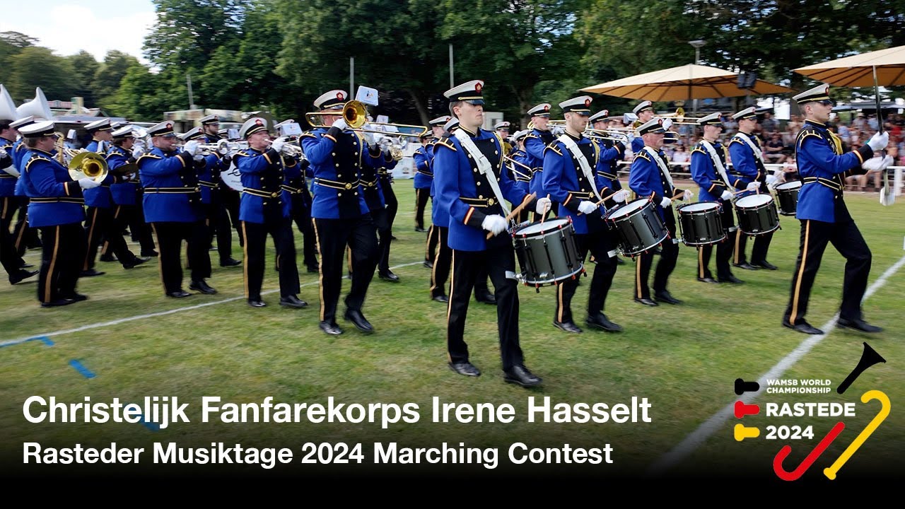 Christelijk Fanfarekorps Irene Hasselt - WAMSB Marching Contest - Rasteder Musiktage 2024