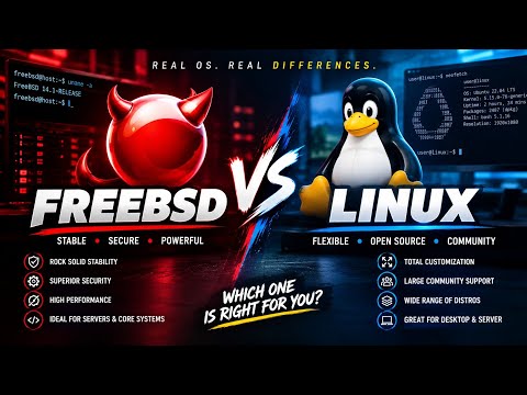 FreeBSD vs Linux gaming: Which OS is the best 👌 - YouTube