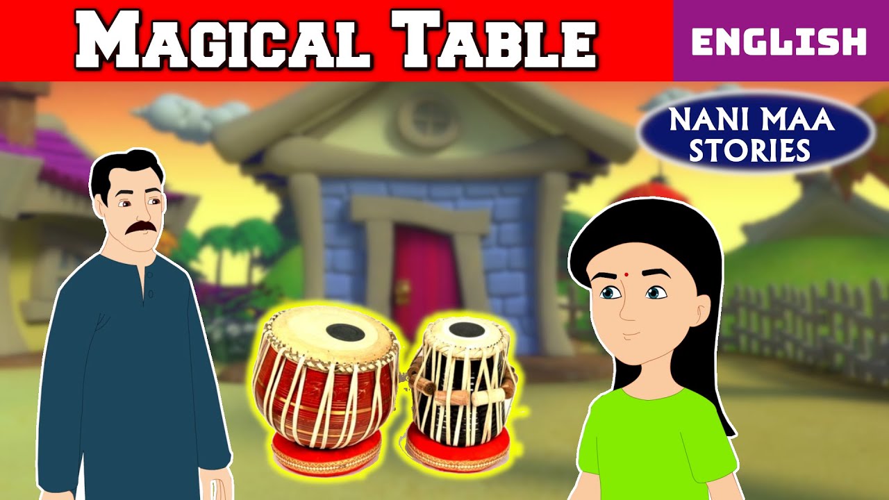 Magical Table Story in English English Fairy Tales English Moral