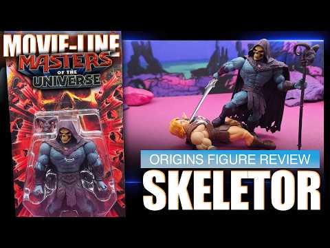MOTU Origins Movie Skeletor REVIEW! BEST Origins Skeletor?!?