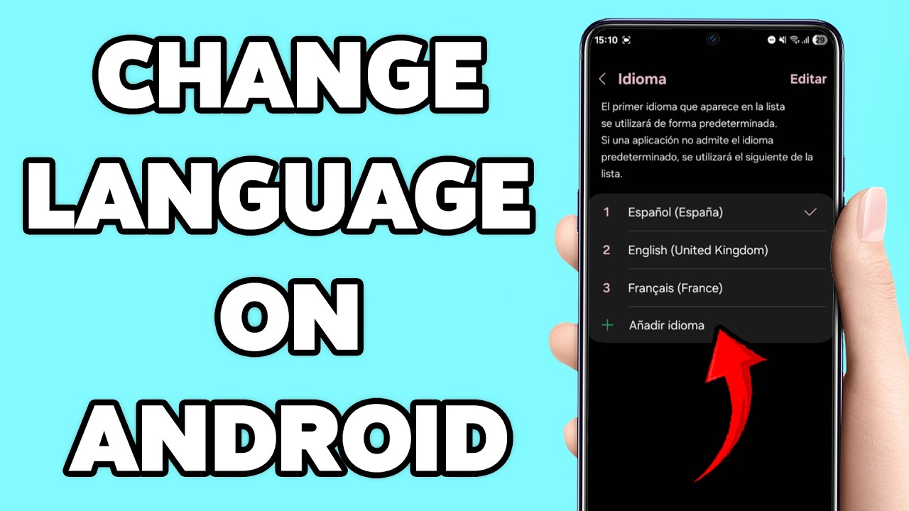 How To Change Language On Android | Update Display Language Easily ...