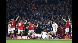 Cory Hill scores after relentless Welsh pressure! | Guinness Six Nations