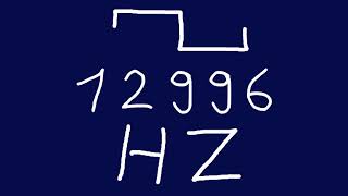 12996 hz square