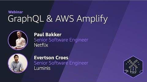 Webinar: GraphQL & AWS Amplify