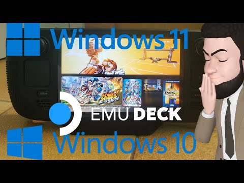 Tuto comment installer Emudeck sur Windows Steam deck  (jouer à vous jeu rétro gaming sur Steam)