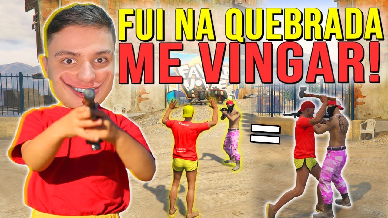VINGANDO OS B@ND1D0S no GTA RP 😂 (Paulinho o LOKO)