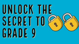 Unlock The SECRET To Grade 9 In GCSE 🔓🔑