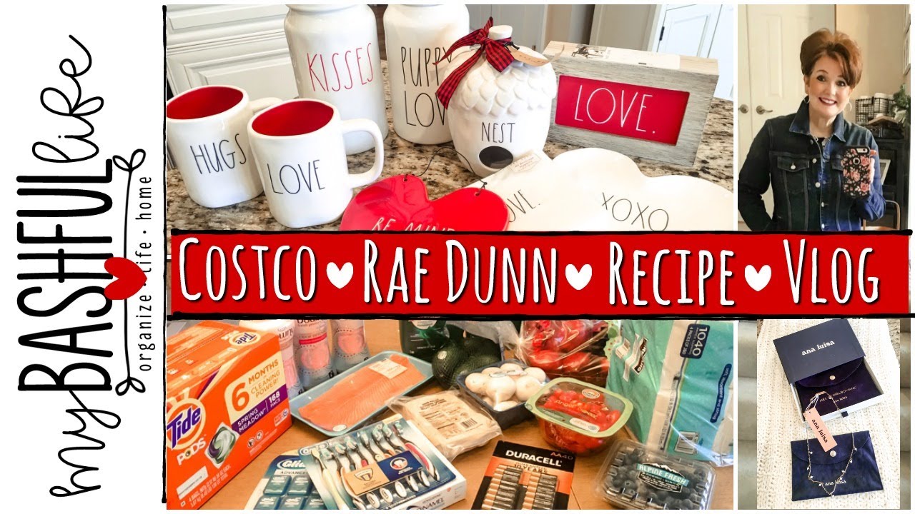 COSTCO RAE DUNN HAULS Simple Recipe Vlog #1