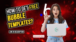 how to get FREE Bubble.io Template | Step-by-Step | full tutorial | link in description