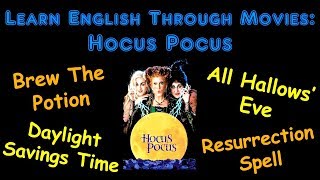 Learn English Through Movies: Hocus Pocus