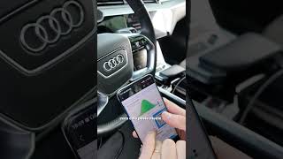 98,7% stare de sănătate a bateriei pe un Audi e-tron din 2020, cu aproape 74.000 km în bord.
