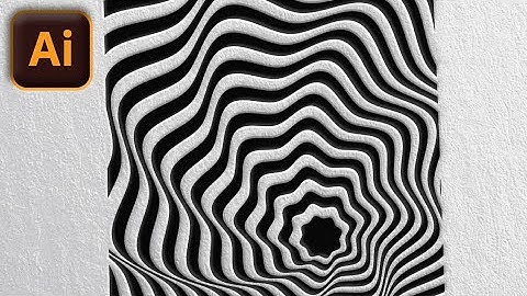 Create An Op Art In Illustrator CC - Tutorial