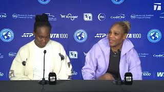 We Find Our Way Back to Each Other Serena Venus Williams Cincinnati Press Conference
