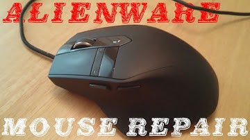 Alienware TactX Mouse Double Click Problem Repair