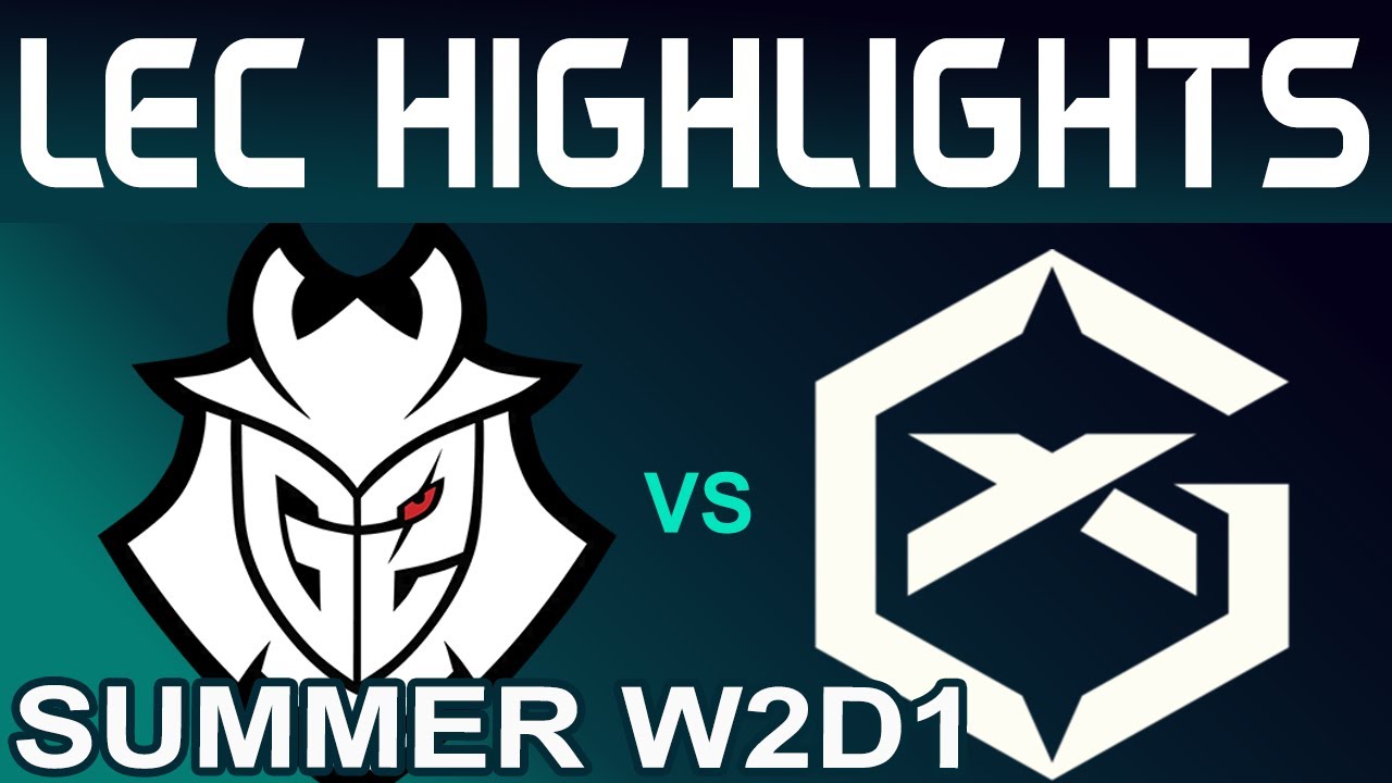 G2 vs GX Highlights LEC Summer 2024 G2 Esports vs GIANTX by Onivia