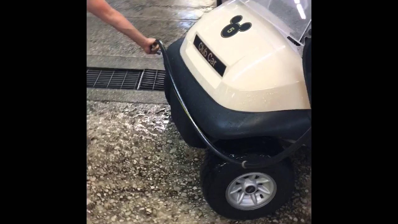 WDW LBV Proper Golf Cart Washing YouTube