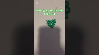 How to make a Kandi heart!  #kandi #tvgirl