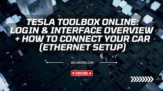 Tesla Toolbox Online Inloggen, Interface En Ethernet-Instellingen Verbind Uw Auto In 5 Minuten